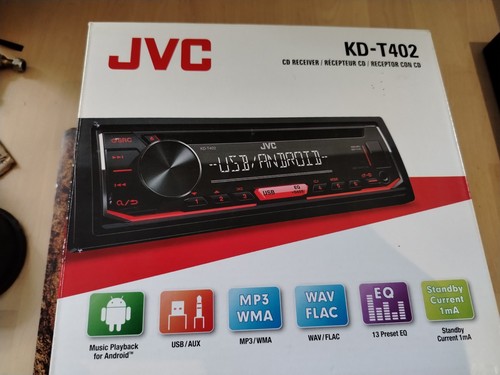Jvc t402 receiver - jvc, kd-t402