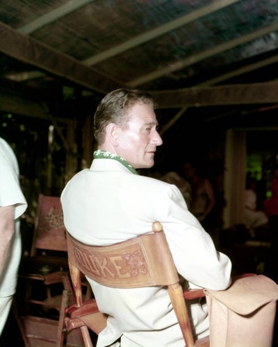 John wayne sitting a - sitting,