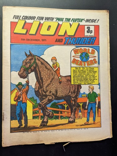 Lion and thunder comic 11th - and,