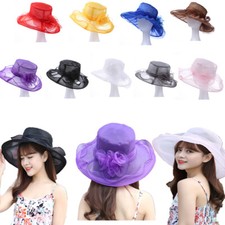 Women Wide Brim Sun Hat