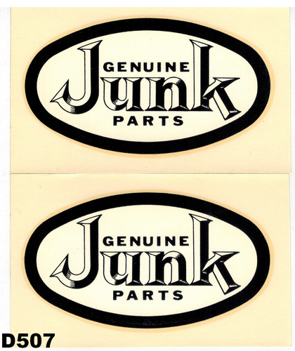 Genuine junk parts - genuine,