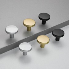 1/6/12pcs Solid Door Knobs Cabinet Handles Cupboard Drawer Furniture Kitchen DIY