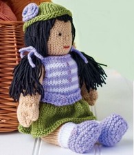 Knitting pattern - Rag doll