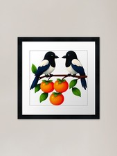 Lucky Magpie Couple: Messenger