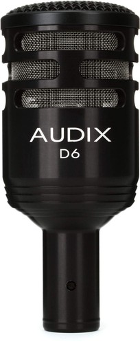 Audix cardioid dynamic kick - audix, d6