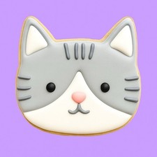15cm Cat Face Cookie Cutters