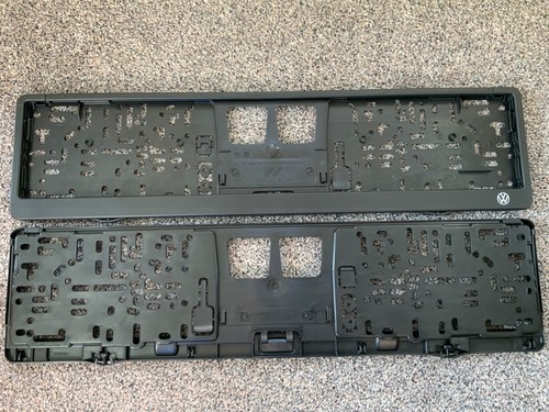 Logo universal number plate - vw,