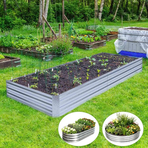 Garden raised bed galvanised - raised,