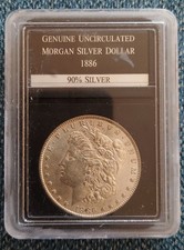 1886 USA Morgan Silver Dollar-