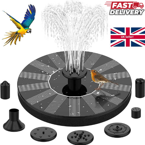 Solar bird bath fountain pump - solar,