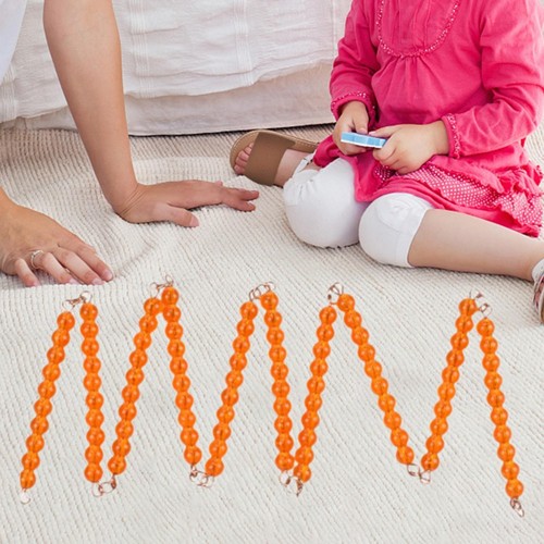 10pcs montessori bead chains - bead,
