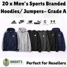 20x Men’s Branded Hoodies