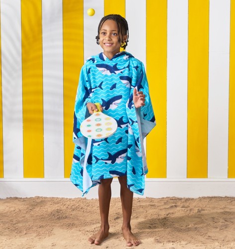 Ohs kids poncho beach towel - ohs,
