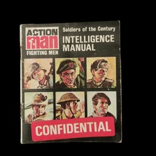  Vintage Action Man Intelligence Manual original 