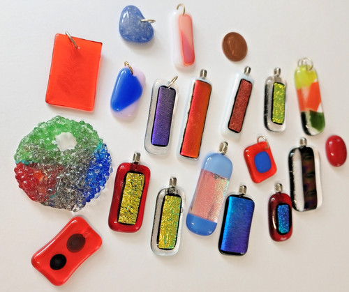 Dichroic fused glass - dichroic,
