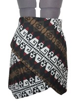 Zara women's Aztec print faux