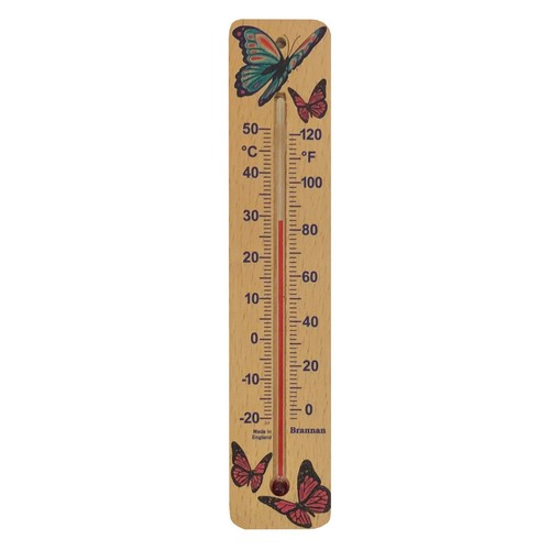 215mm wooden thermometer - 215mm,