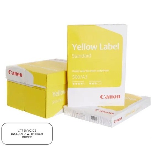 Canon yellow label 80gsm - yellow, a3