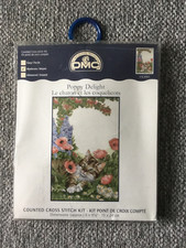 DMC  POPPY DELIGHT - K4963 - CROSS  STITCH KIT.