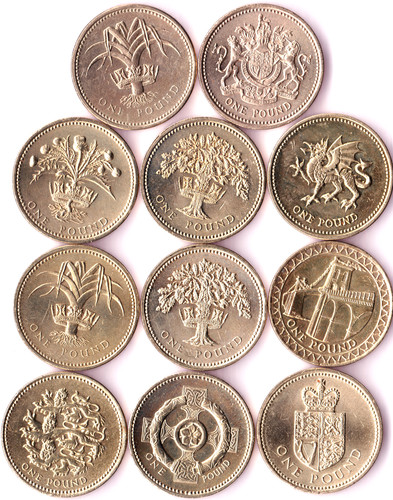 Uncirculated one pound - uncirculated, £1