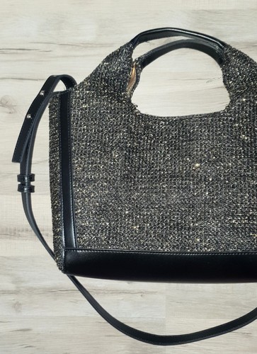 River island black medium tote - island,