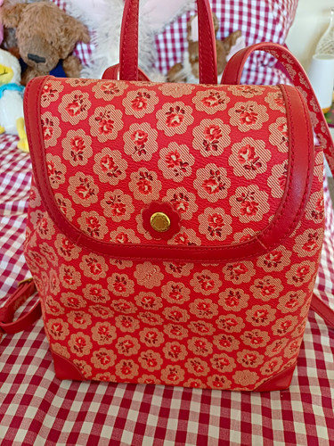 Cath kidston red floral canvas - kidston,