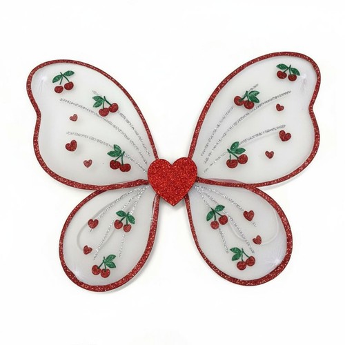 Cherry butterfly wings - butterfly, festive
