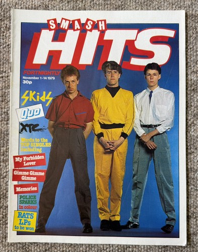 Smash hits magazine november - hits,