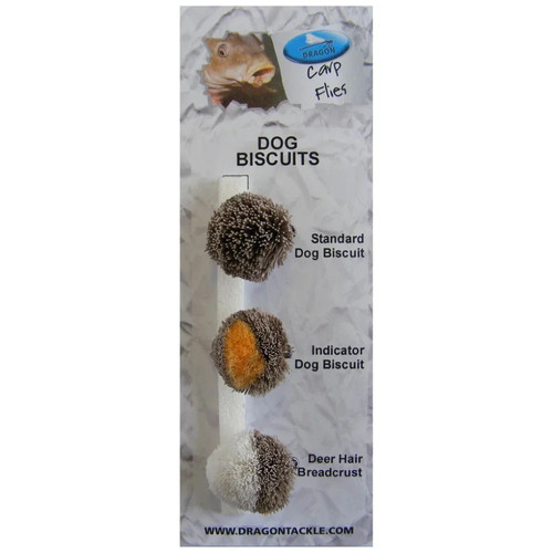 Carp flies dog - flies, biscuit