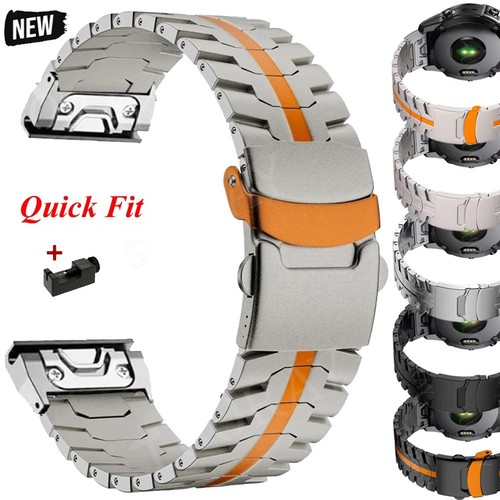 Luxury titanium watch band - titanium,