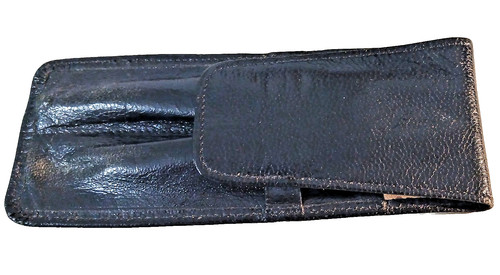 Shiny black calf leather - calf,