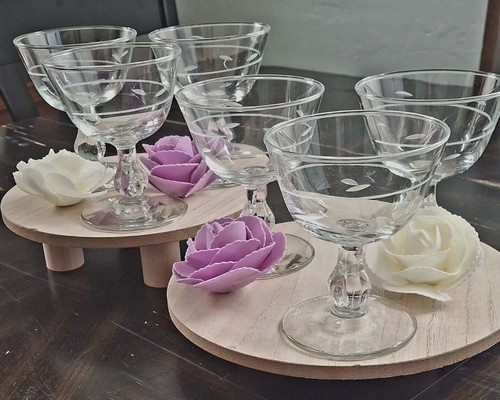 Beautiful etched vintage - etched,