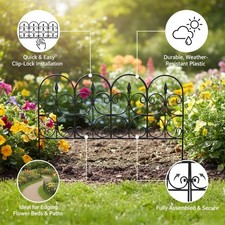 Victorian Garden Picket Fence