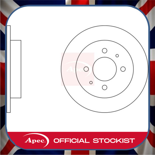 Mitsubishi colt rear 236mm - colt,