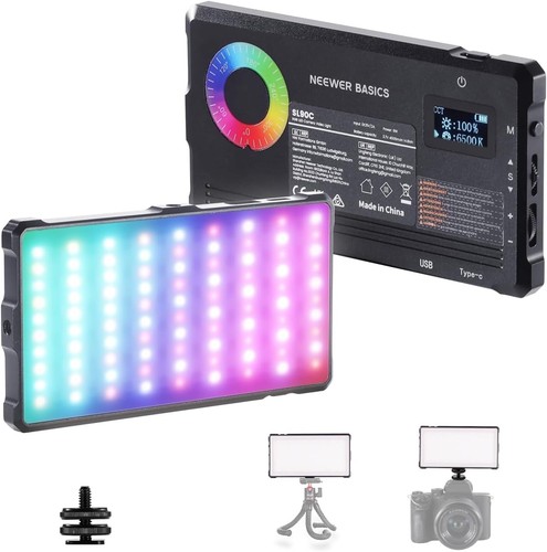 Neewer basics rgb video light - neewer,