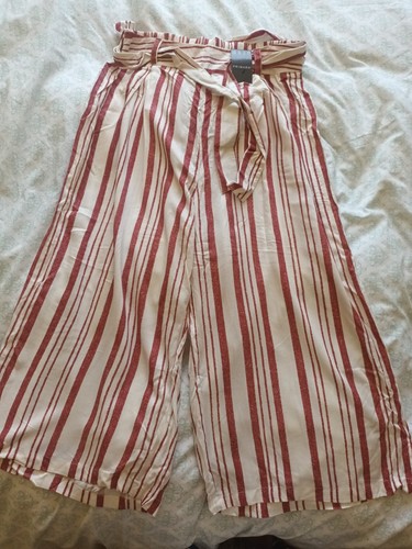 Wide crop summer trousers - crop,