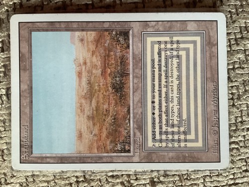 Mtg scrubland revised - mtg,