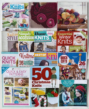Various Knitting Books