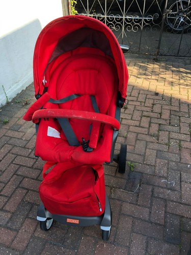 Strokke stroller red push - stroller,