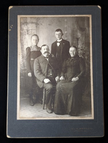 Antique photo 1900s edwardian - photo,