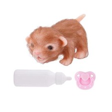 Miniature Reborn Dog Toy Cute