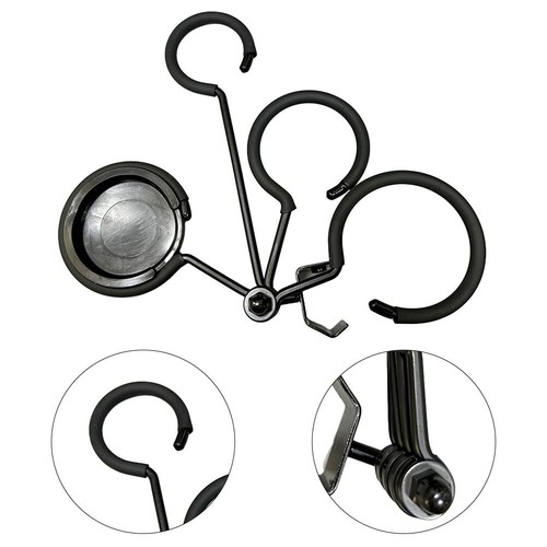 Black trumpet mute stand for - black,