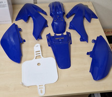 CLEARANCE - Blue Pit Bike Plastics Set CRF50 110cc 120cc 125cc - Slight Scuffs