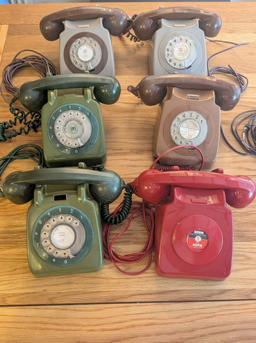 Vintage retro rotary dial - vintage,