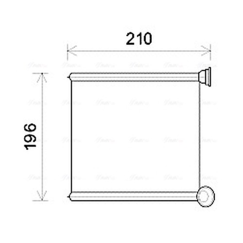 Heater matrix for seat - for, leon
