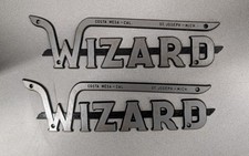 Vintage Wizard Outboard Boat