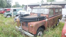 Land Rover Series 2A Fire