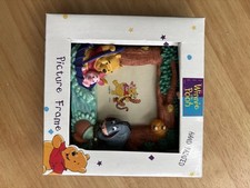 Winnie The Pooh And Friends Hand Painted Picture Frame In Original Packaging