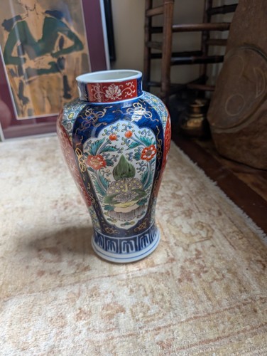 Vintage japanese vase imari - vintage,