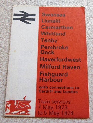1973 swansea carmarthen tenby - 1973,